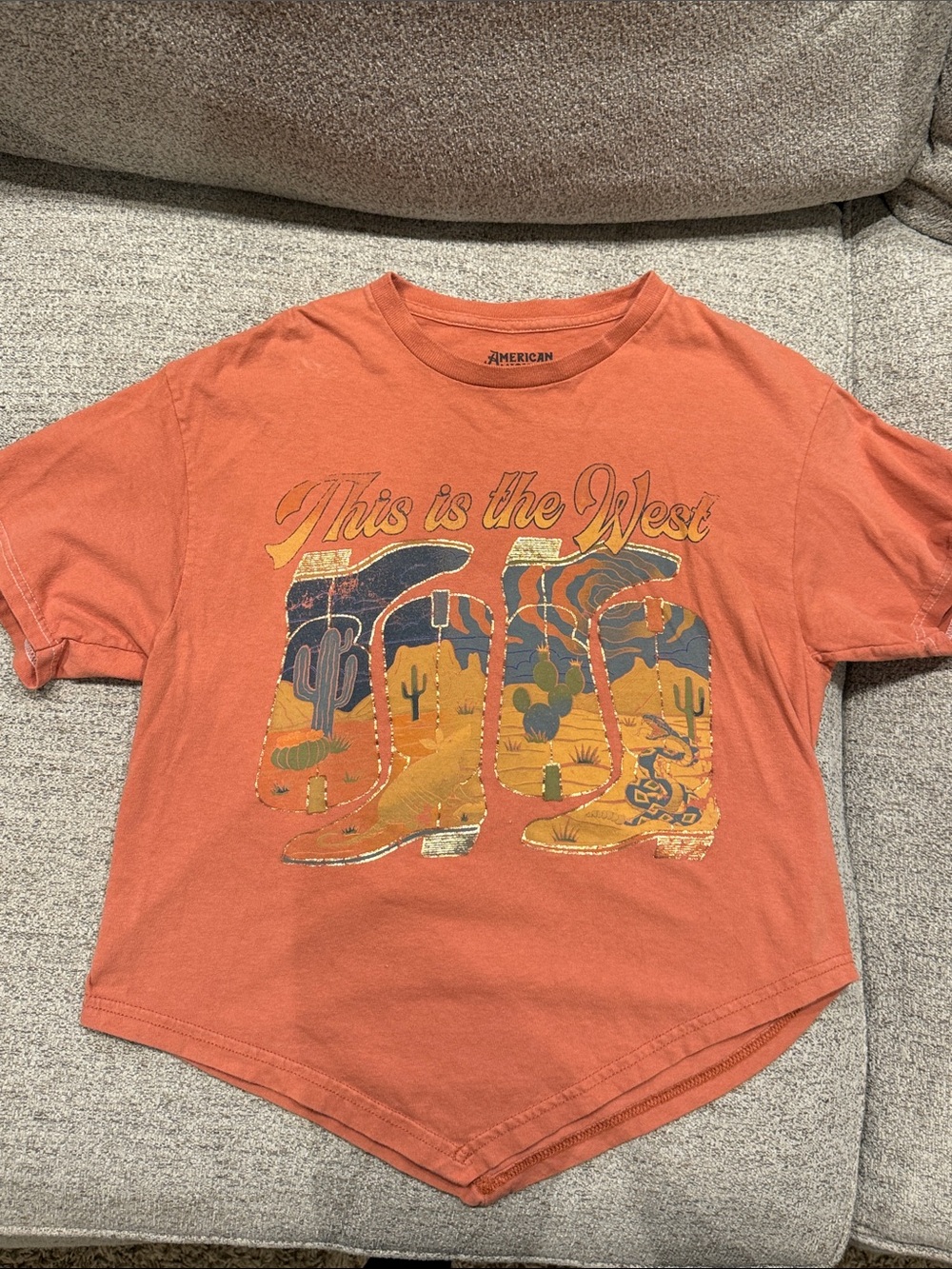 Von Maur- American highway graphic tee